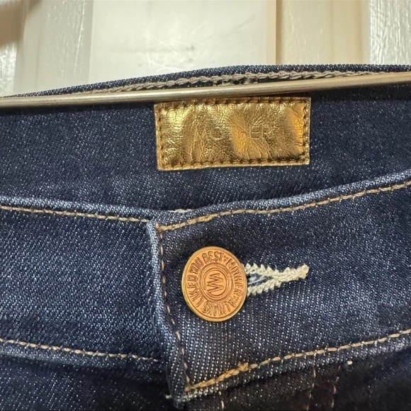 Mother The Tomcat Roller In Off Limits Blue Wide Leg Size 28 - Picture 5 of 12